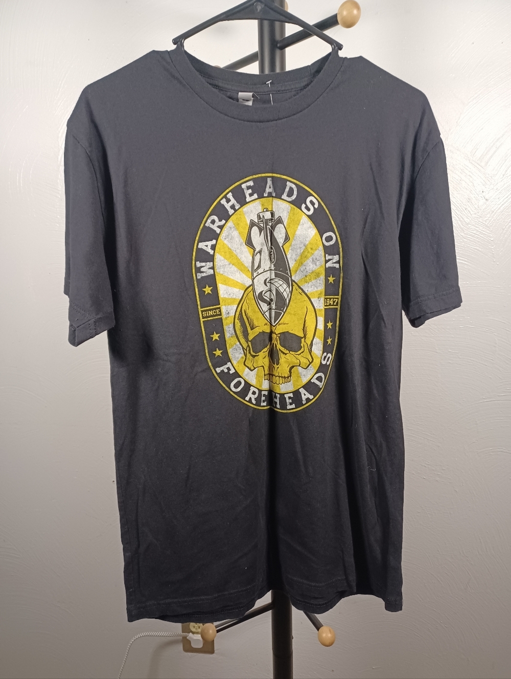 USAF Warheads On Foreheads Short Sleeve Tee Size L